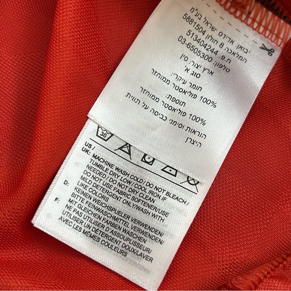 Adidas Women’s Tiro Ss AEROREADY Jersey Red Size Large NWT - Picture 8 of 11